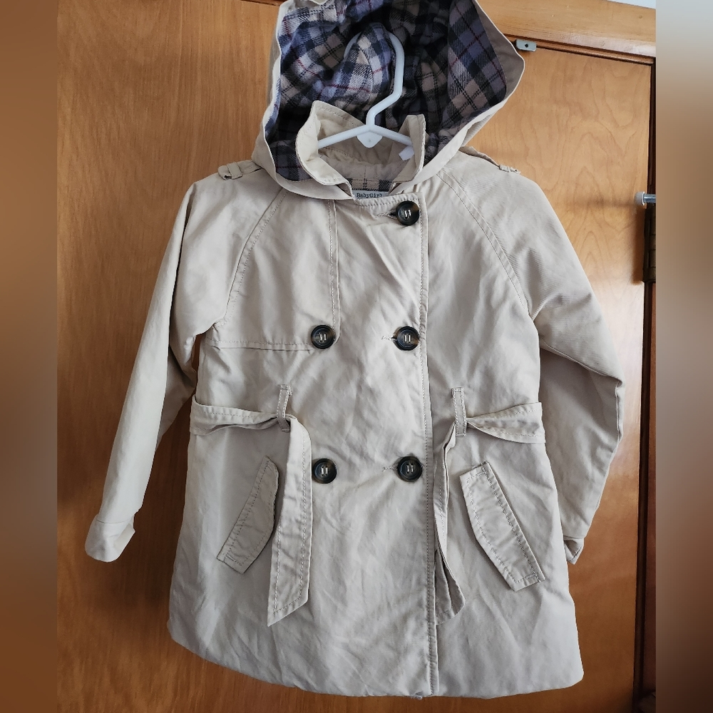 Zara BabyGirl 18/24 Months Trench Coat - Picture 6 of 13